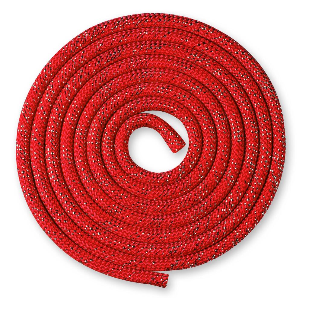 INDIGO Rhythmic Gymnastics Rope with Lurex 2.5 m 150 g