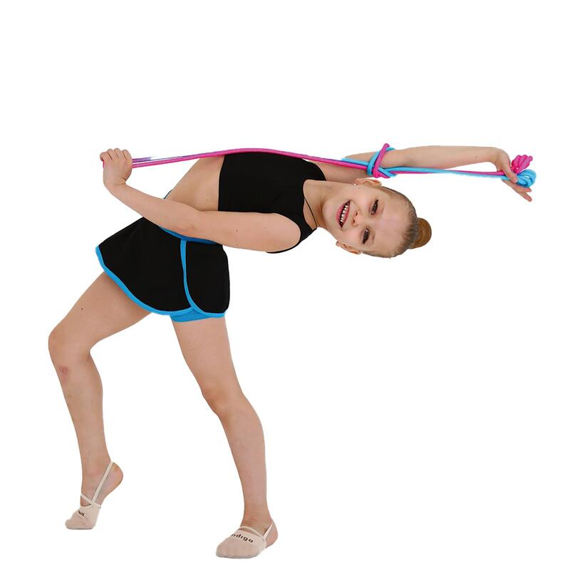 Corde pour Gymnastique Rythmique 165g INDIGO Bicolore 3 m Fuchsia-Rose