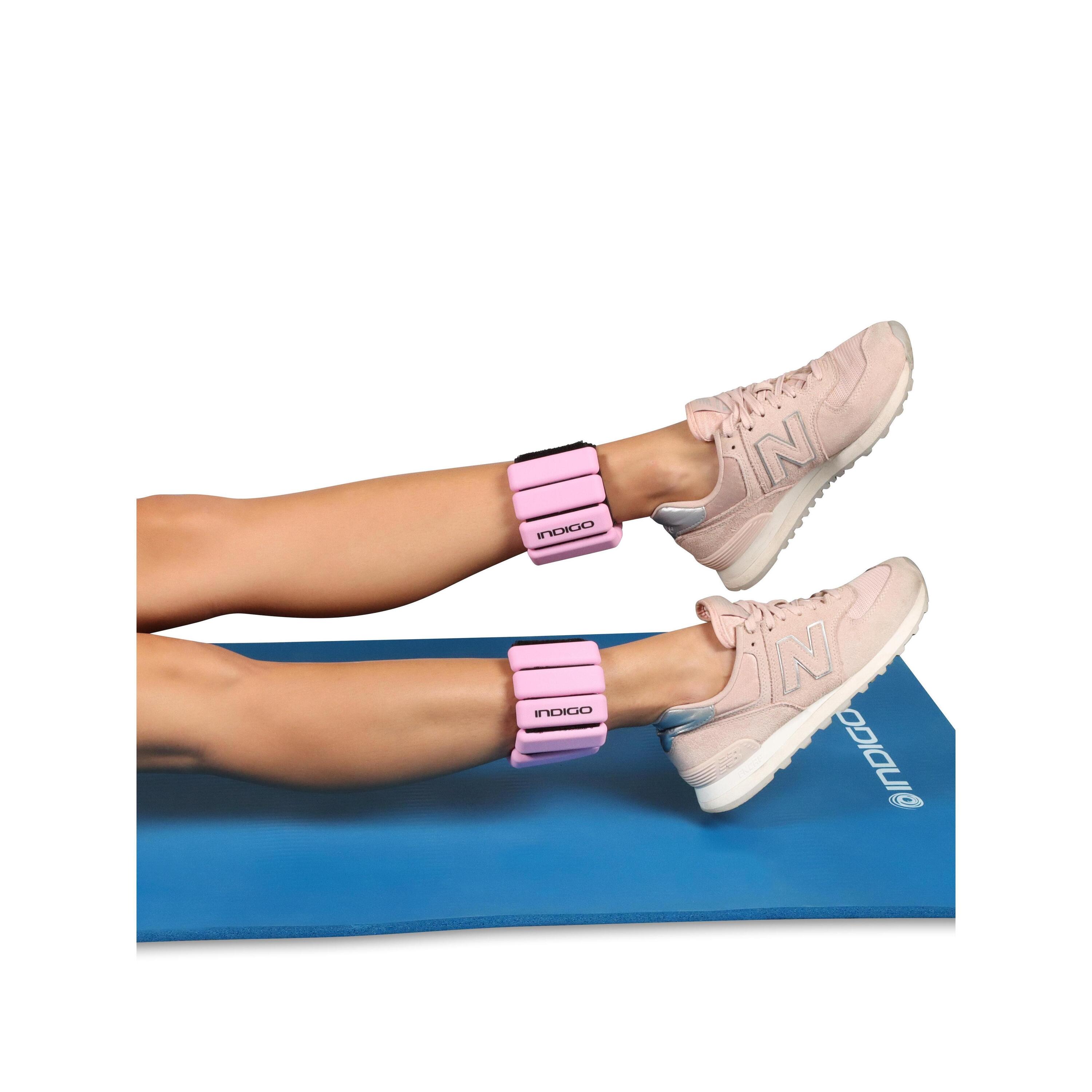 Poids pour Chevilles et Poignets Imperméables de Silicone INDIGO ACTIVE 3/4