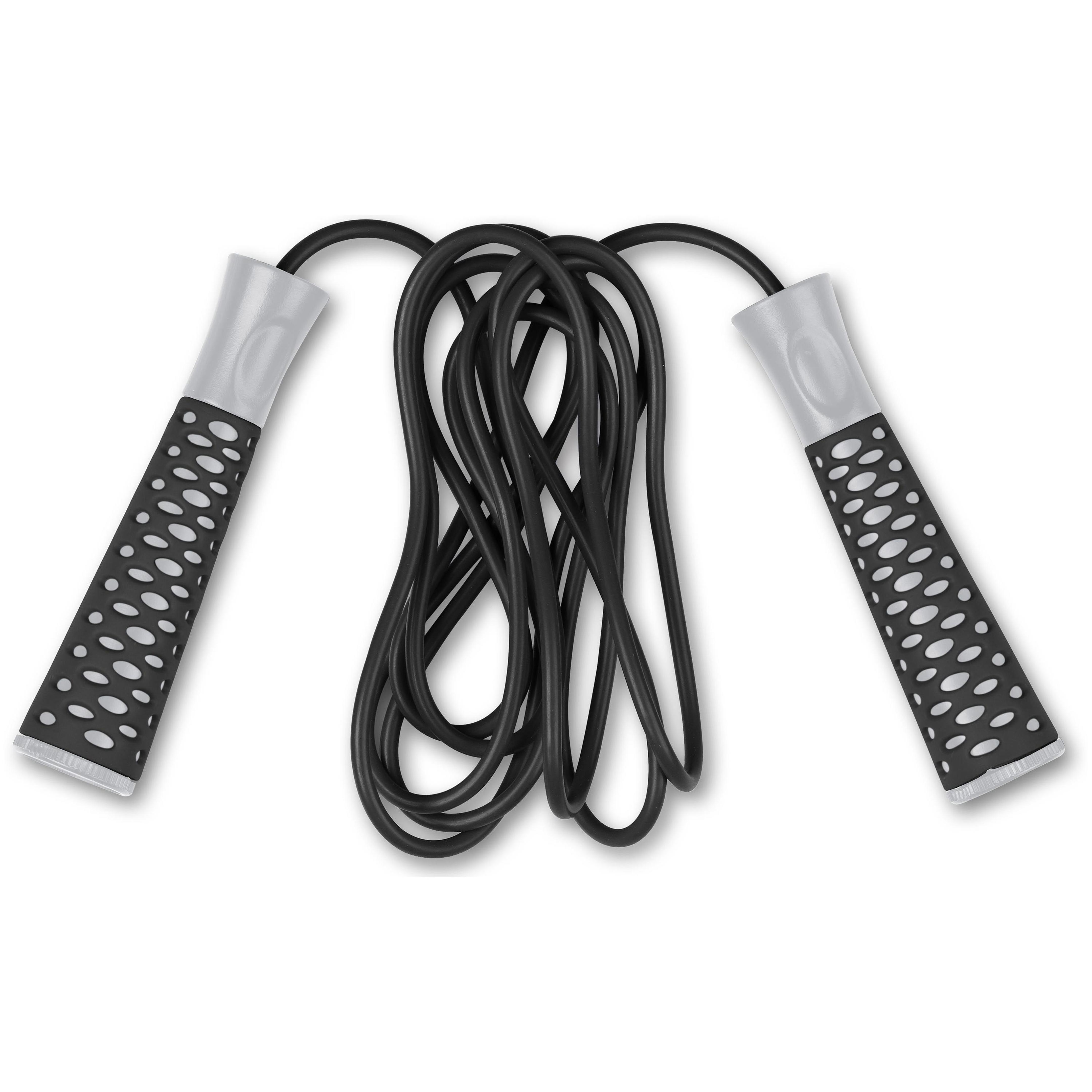 INDIGO SPORTS Skakanka Fitness s ergonomickými úchyty a ložiskem ABEC7 INDIGO 2,75 m