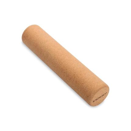 Rouleau de Liège Rond pour Massages Musculaires et Yoga INDIGO 45*10 cm Marron