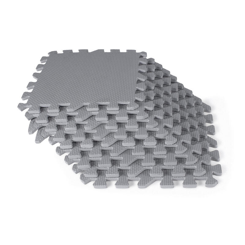 Tapis de Fitness et Exercices Gymnastique Puzzle INDIGO 9 Pièces