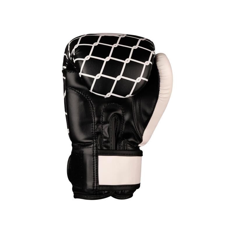 Guantes de Boxeo Infantil MATURE PU RSC 6oz Negro- Blanco