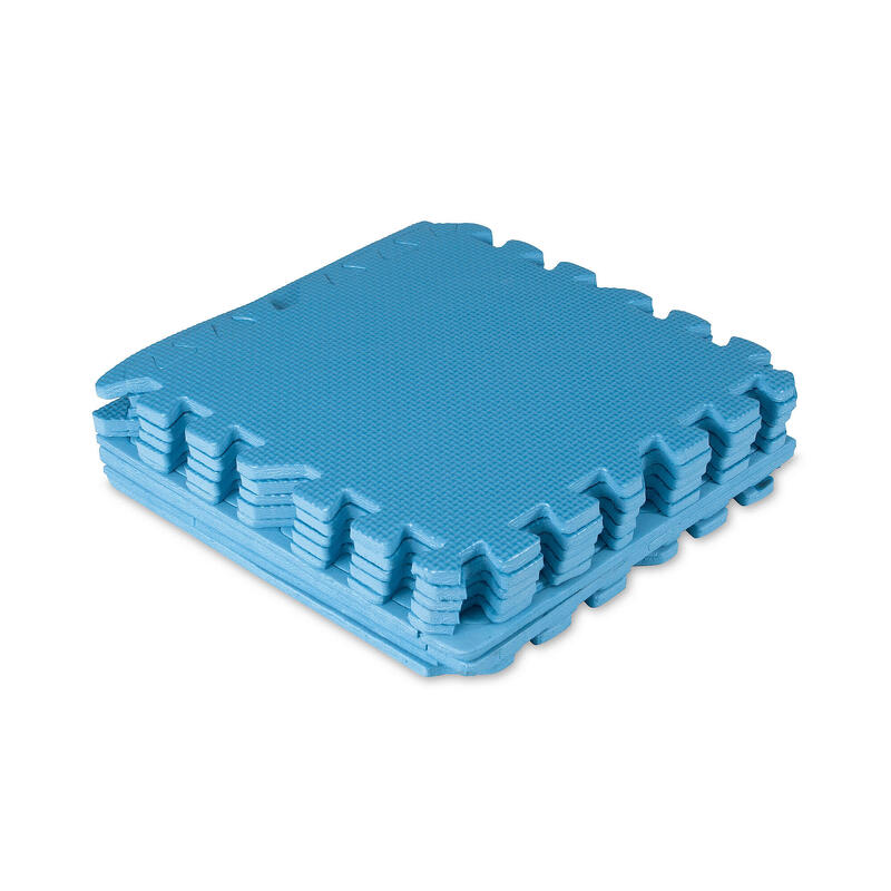 Tapis de Fitness et Exercices Gymnastique Puzzle INDIGO 9 Pièces