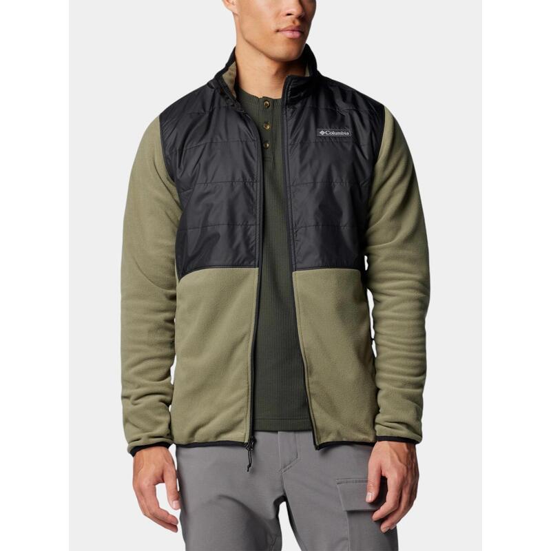 Pulover polar Basin Butte Full Zip Fleece II barbati