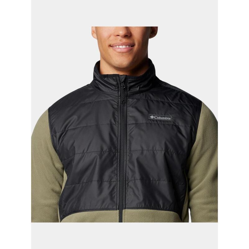 Pulover polar Basin Butte Full Zip Fleece II barbati