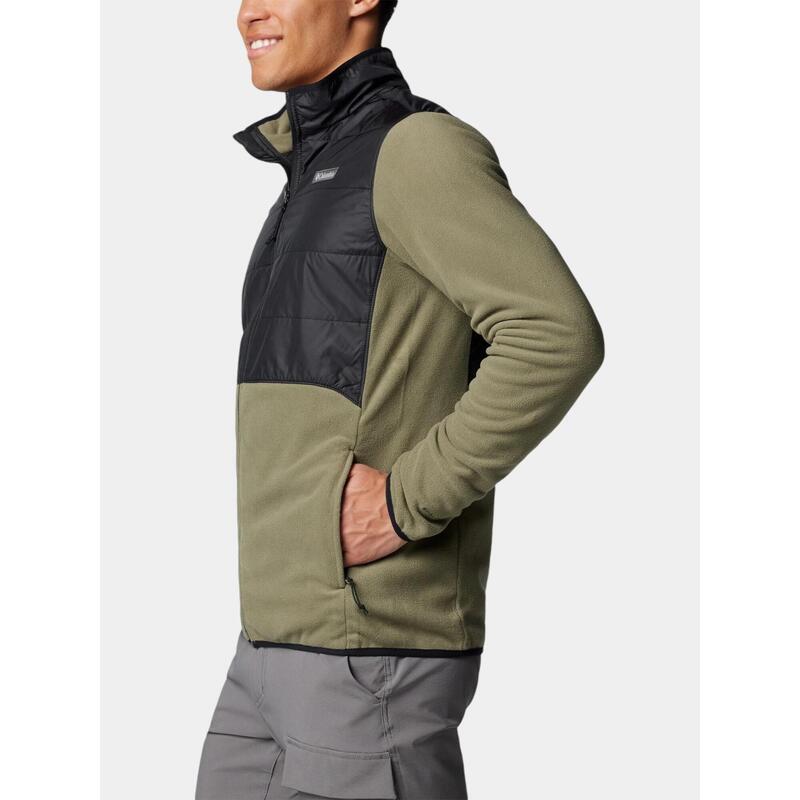 Pulover polar Basin Butte Full Zip Fleece II barbati