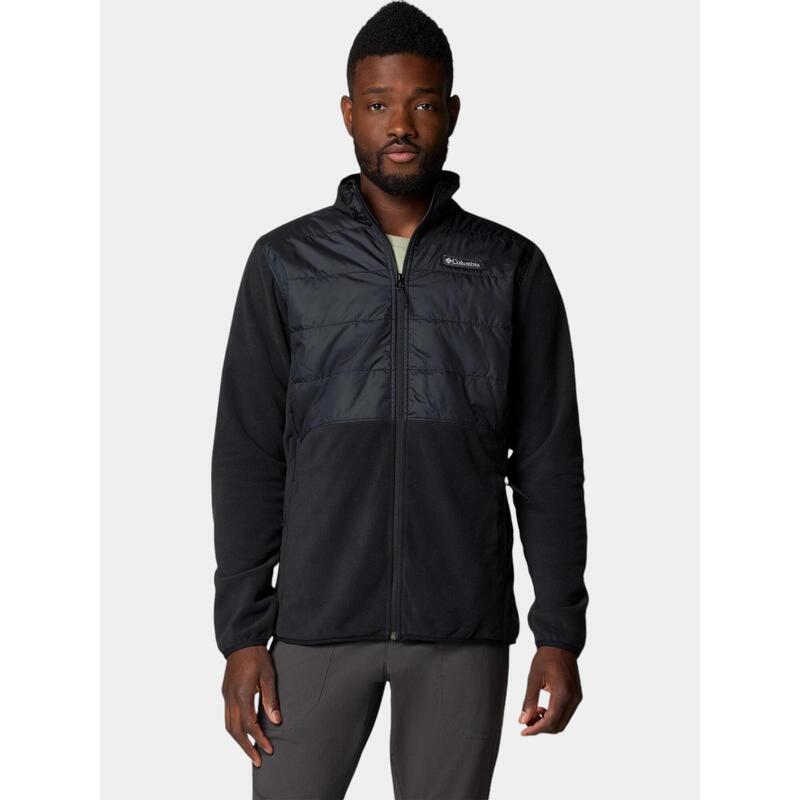 Pulover polar Basin Butte Full Zip Fleece II - negru barbati