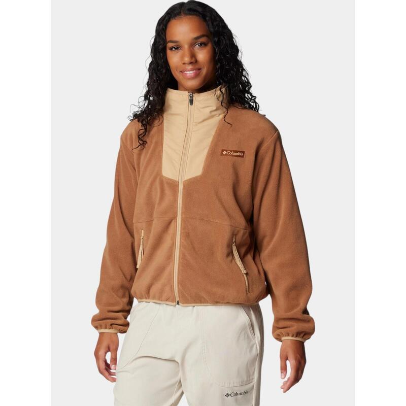 Pull Polaire Columbia Sequoia Grove - Homme Taille L - Bleu Marine Demi-zip - Neuf Avec étiquette