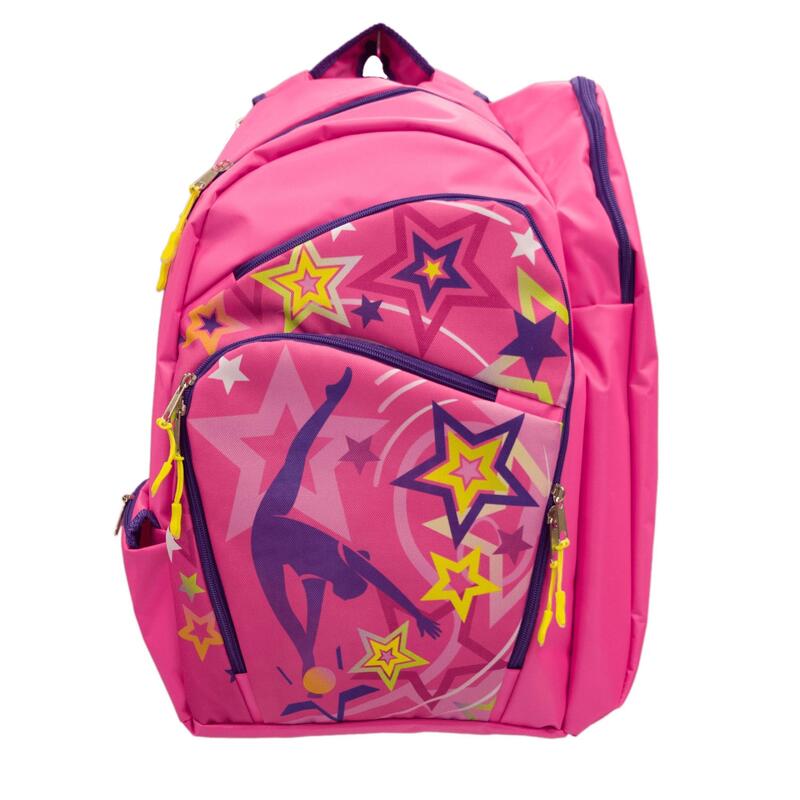 Mochila Profesional para Gimnasia Rítmica 24 Litros BATMAN Rosado-Violeta