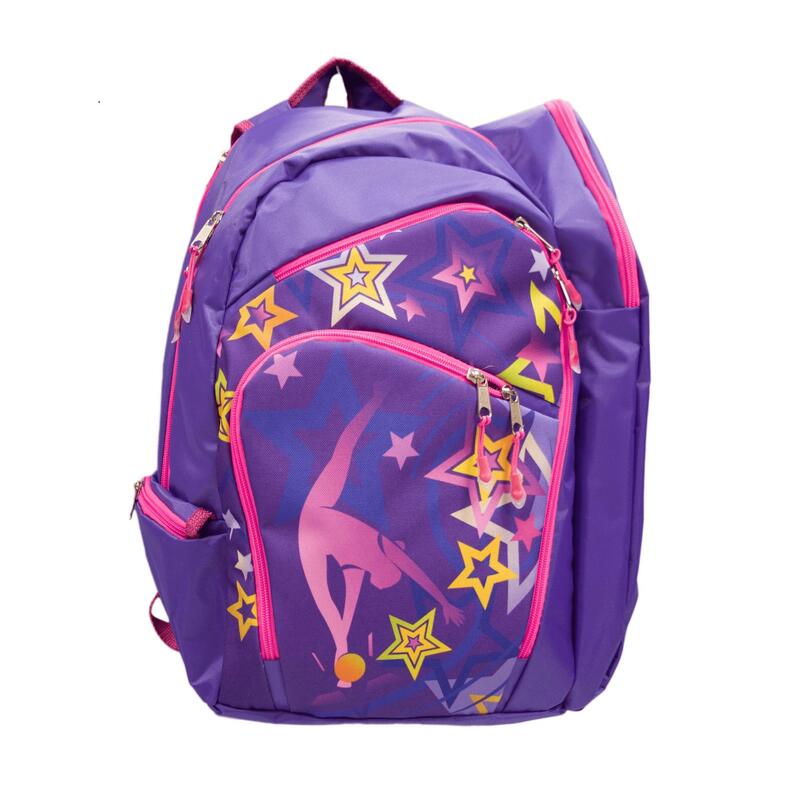 Mochila Profesional para Gimnasia Rítmica 24 Litros BATMAN Violeta-Rosa