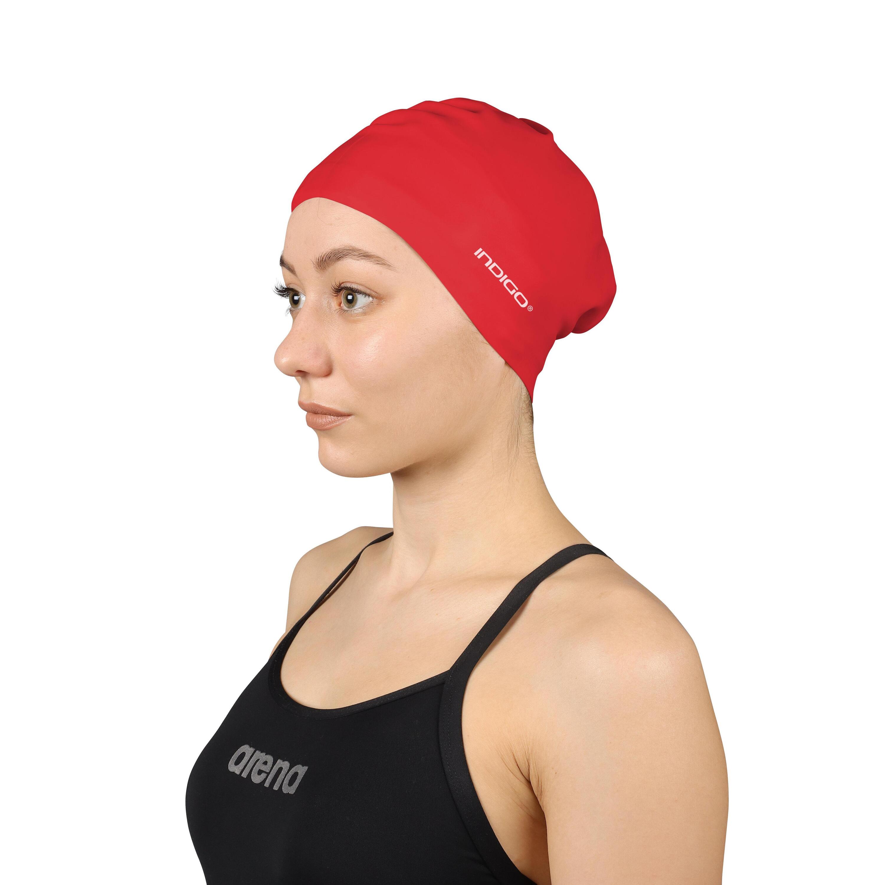 Bonnet De Bain En Silicone Form - Taille Unique - Unicorn Rose Mauve Pour Les Clubs Et Collectivités | Decathlon Pro