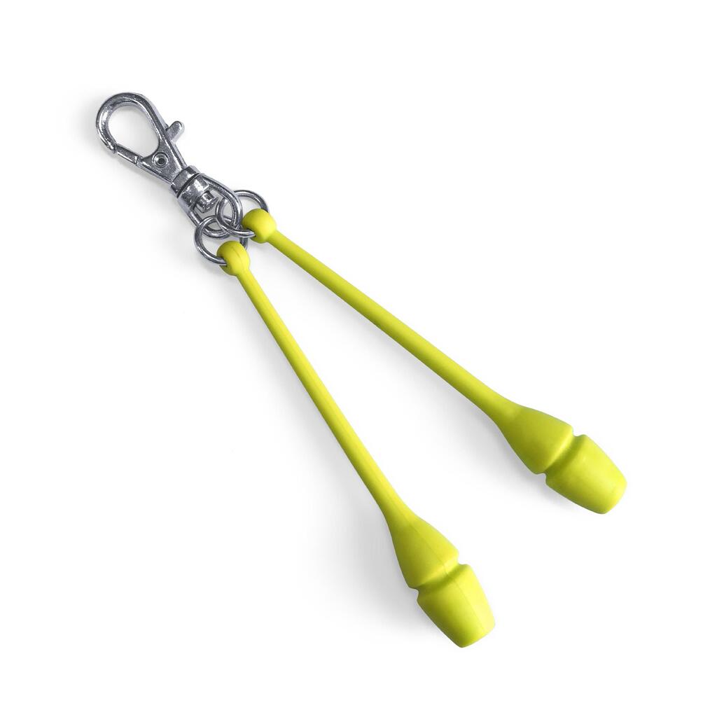 INDIGO Rhythmic Gymnastics Clubs Keychain 8 cm