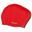 Gorro de Natación Silicona para Cabellos Largos  INDIGO  Rojo