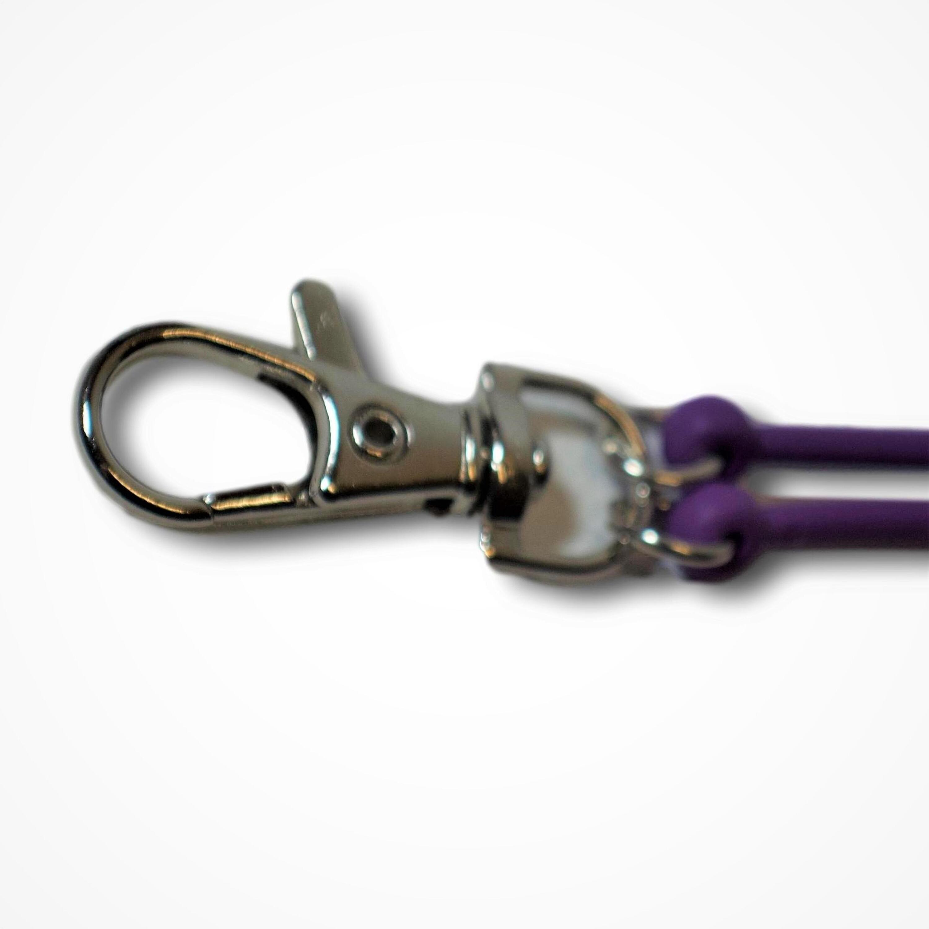Llavero Mazas Gimnasia Rítmica INDIGO 8 cm Ciclamen 3/4
