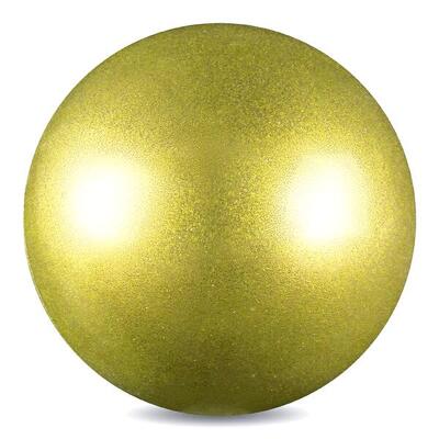 Bal voor ritmische gymnastiek met glitter 350 g indigo 17 cm