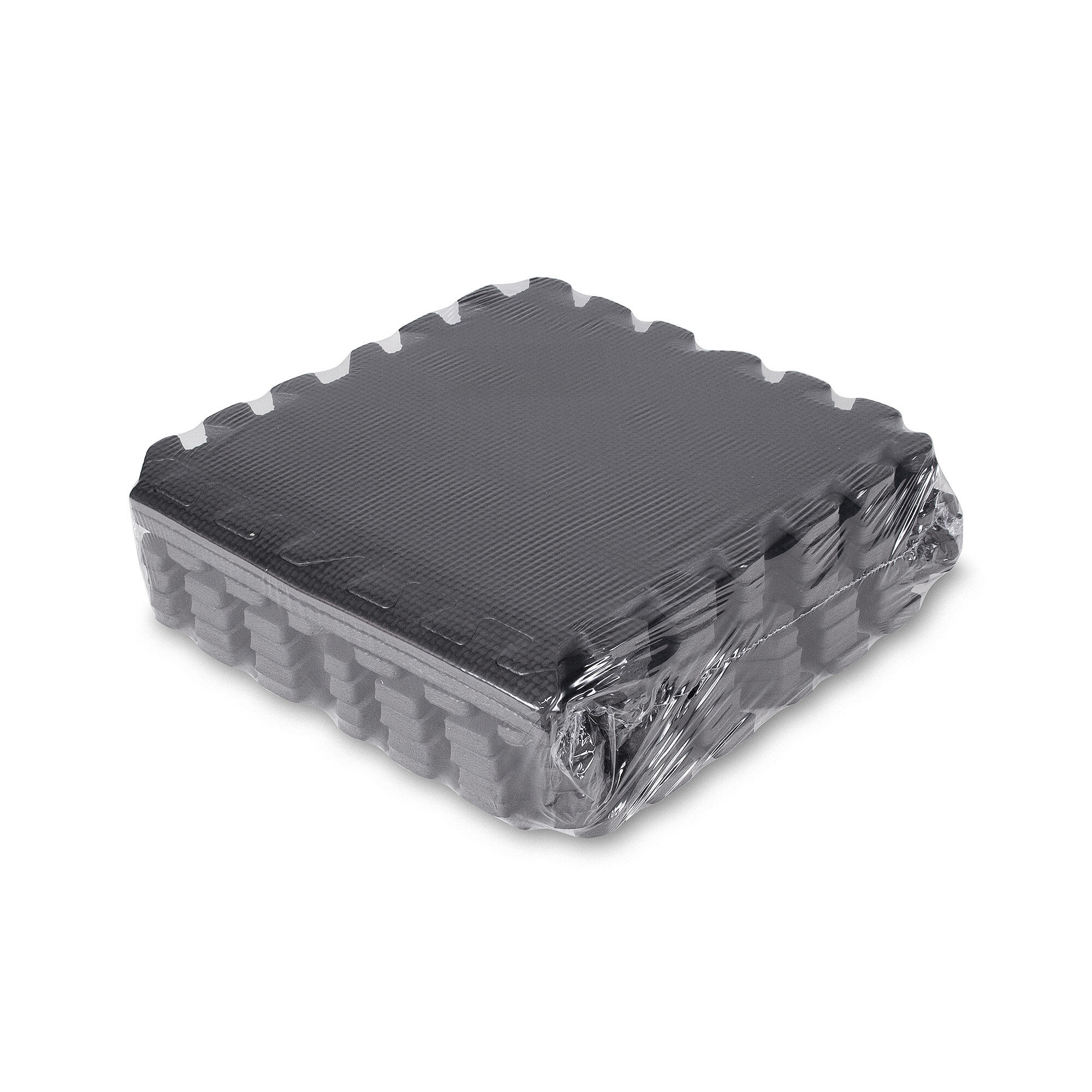 Tapete Fitness e Exercício INDIGO Ginásio Puzzle 9 Peças Preto 7/7