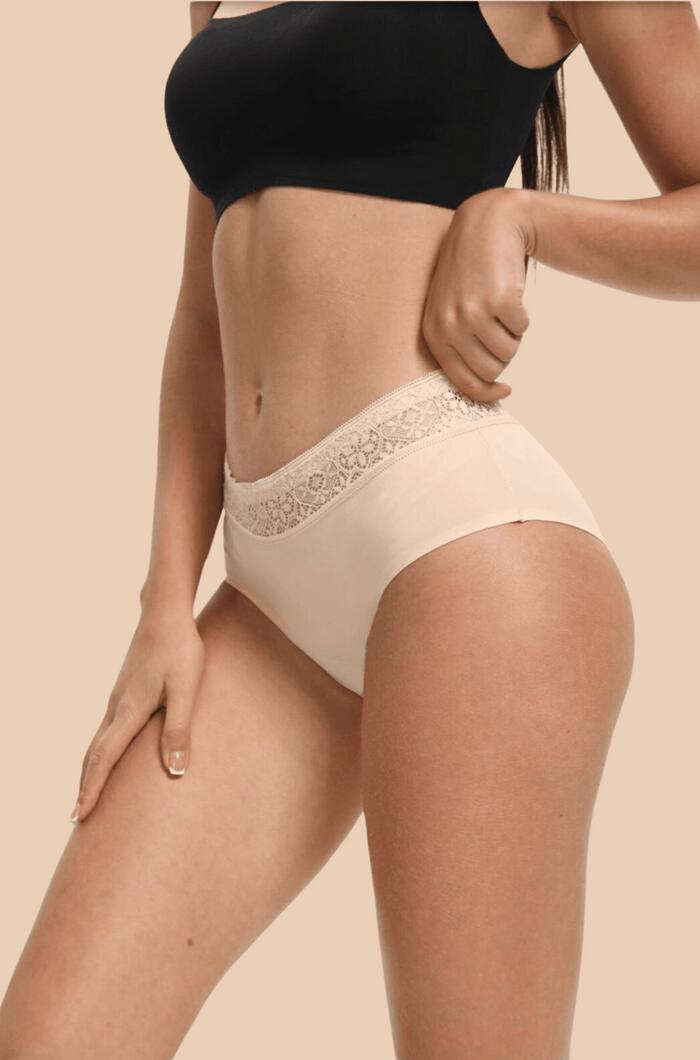 Culotte menstruelle flux abondant coupe laser Sardaigne 3/8