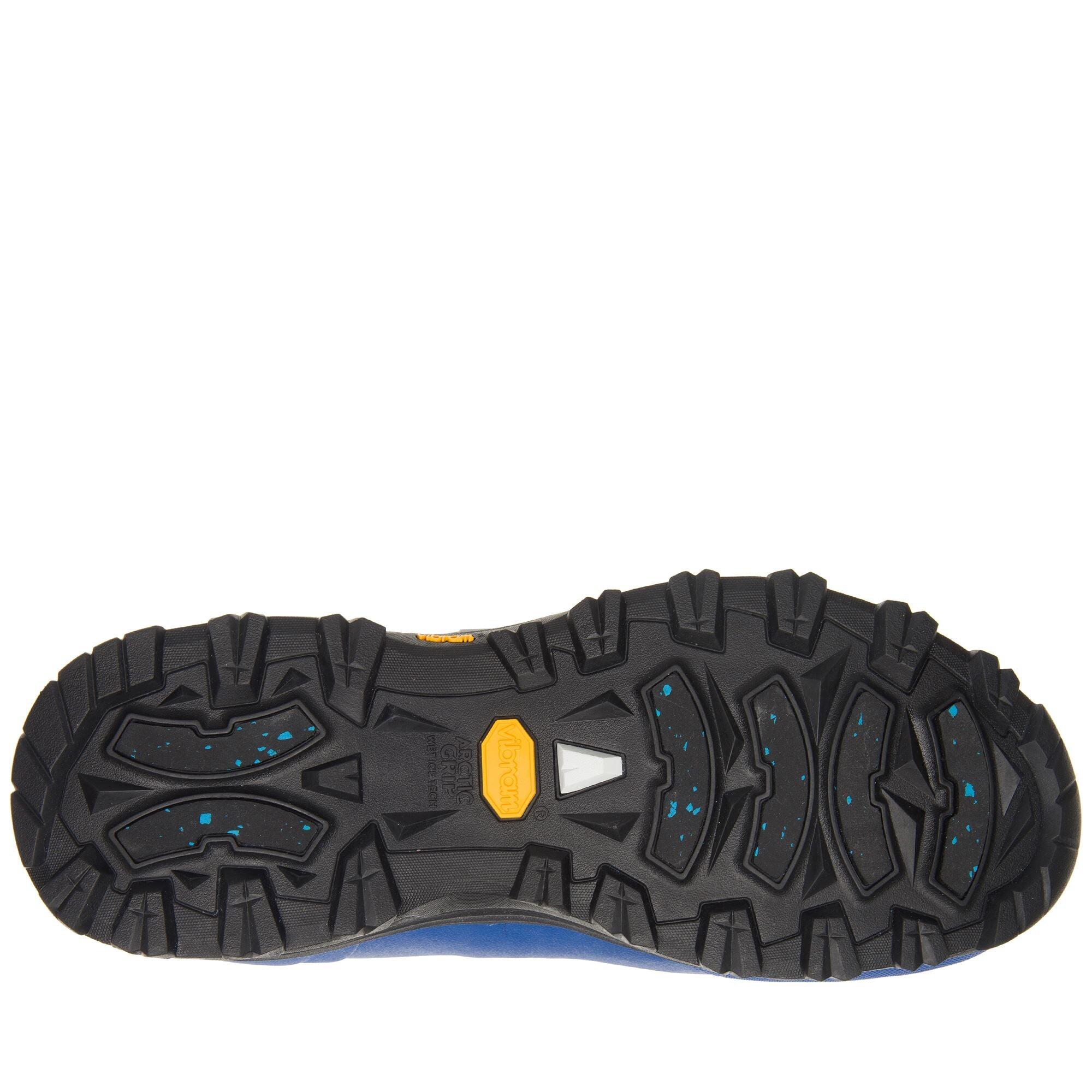 Stivali bassi da uomo donna in gomma blu da outdoor 4/7