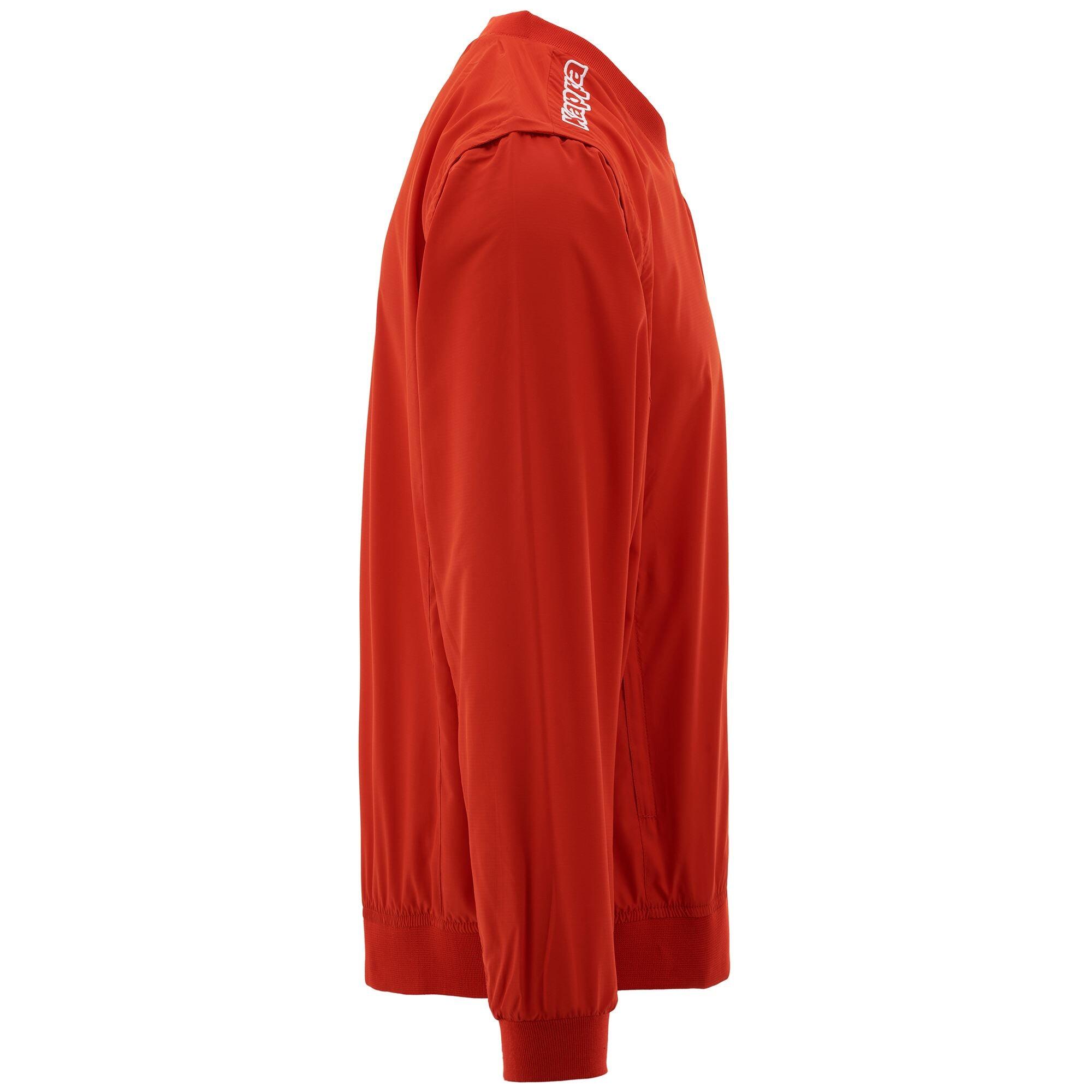 Felpa da uomo donna in poliestere rosso da golf 2/5