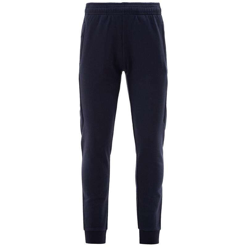 kappa pantaloni da uomo in cotone blu da calcio .