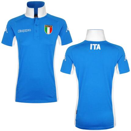 Polo pour femme bleu pour golf