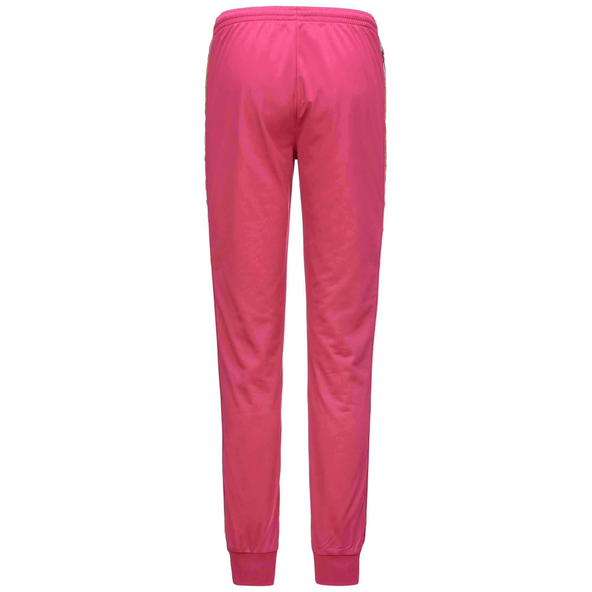 Pantaloni tuta da donna in poliestere viola da sport street 3/5