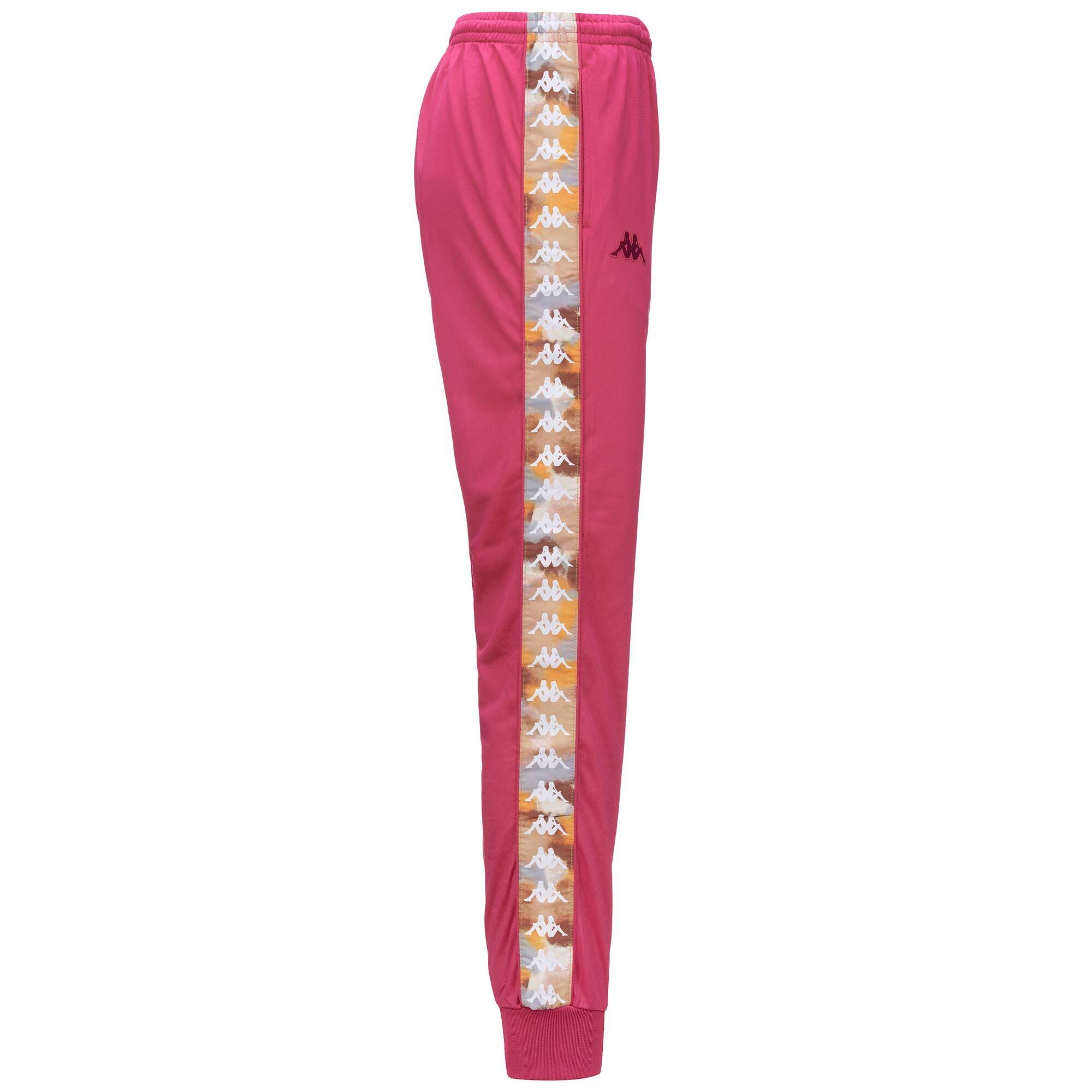 Pantaloni tuta da donna in poliestere viola da sport street 2/5