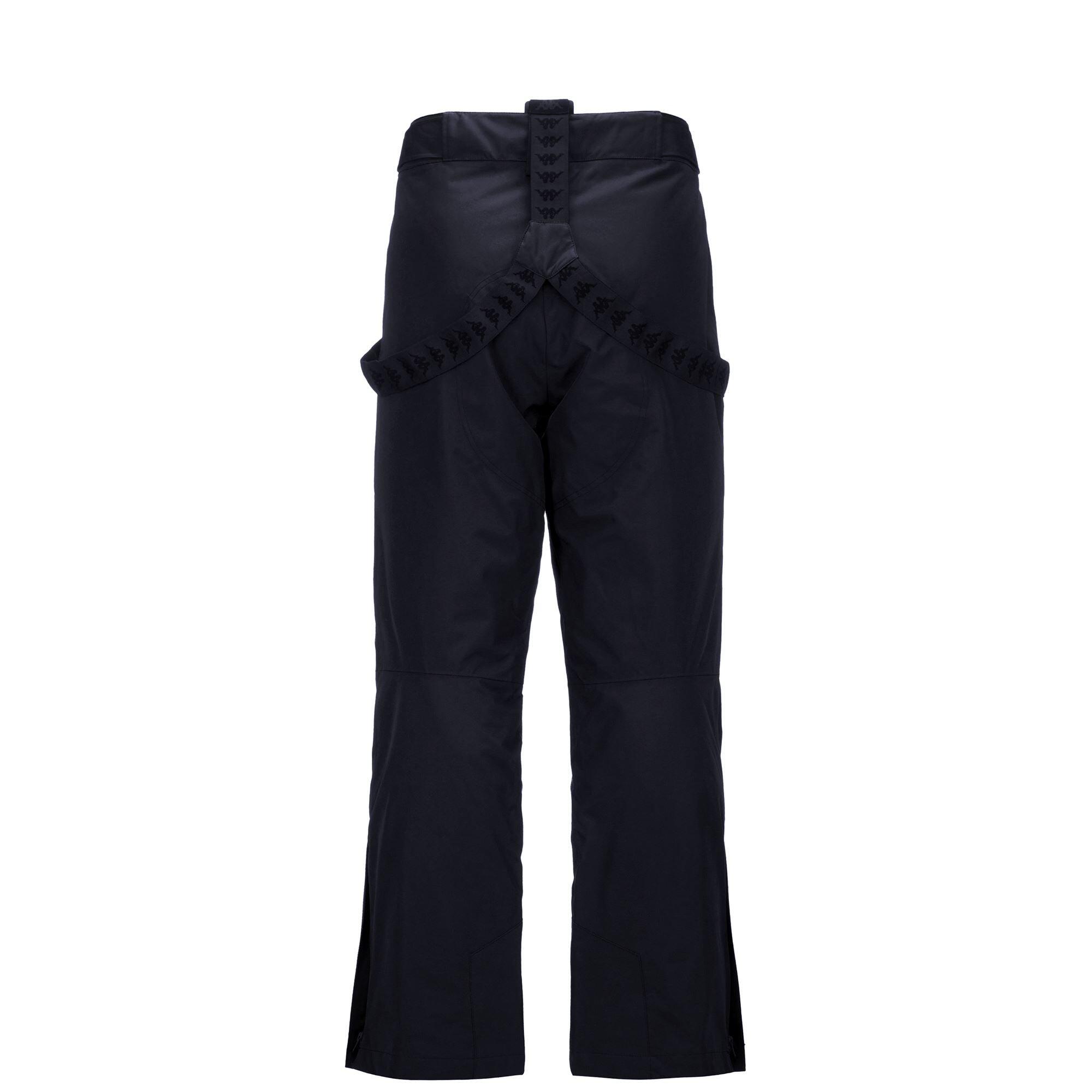 Pantaloni tuta da uomo donna in poliestere blu da sci 3/3