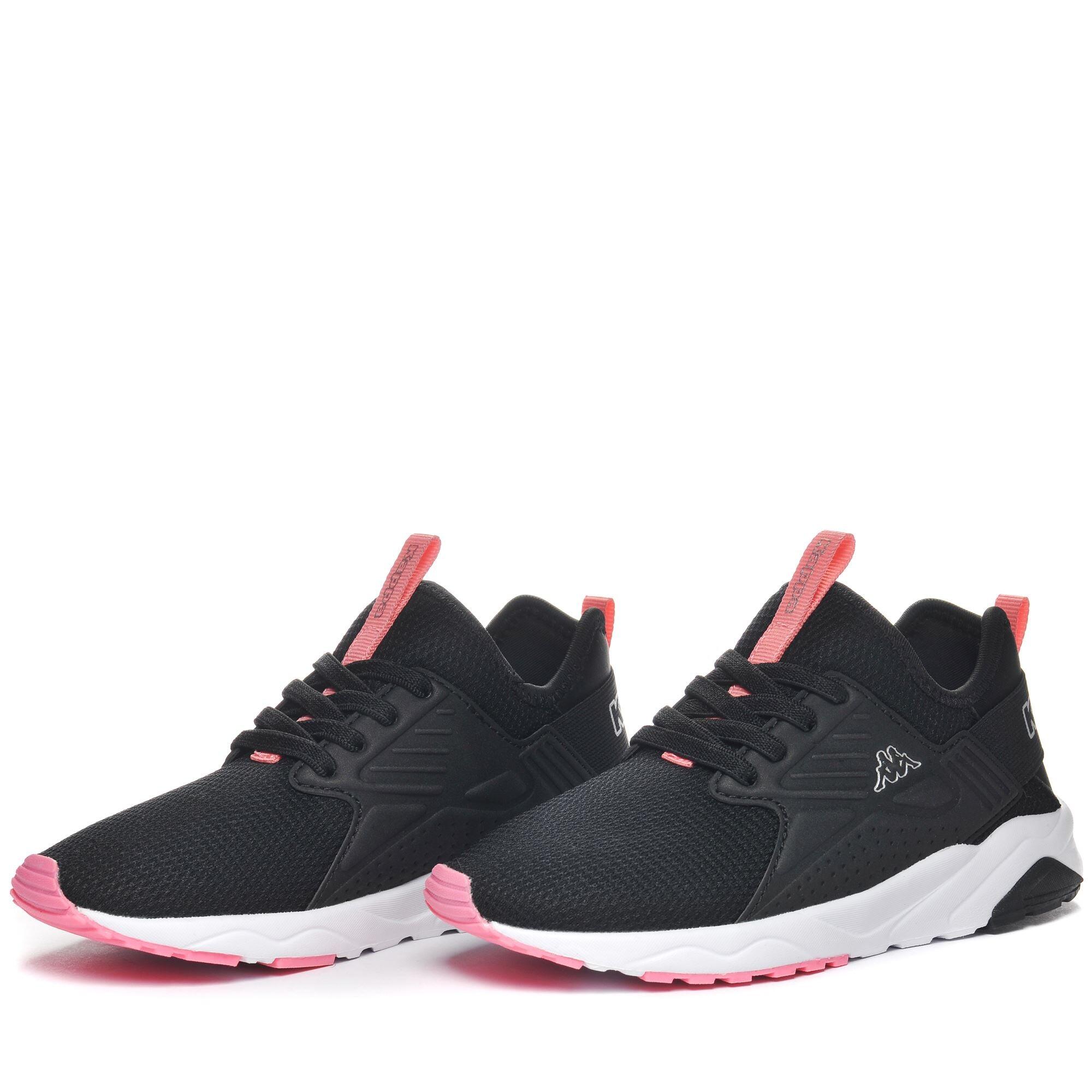 Kappa - Baskets Garçon San Puerto Noir - Chaussures De Sport - Multicolore|noir|rose - Decathlon