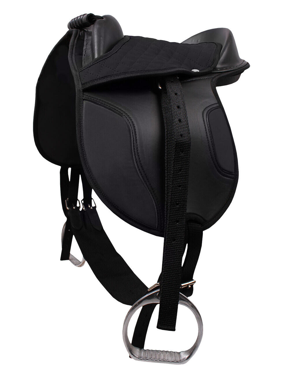 QHP Shetland Zadel Compleet - Roze