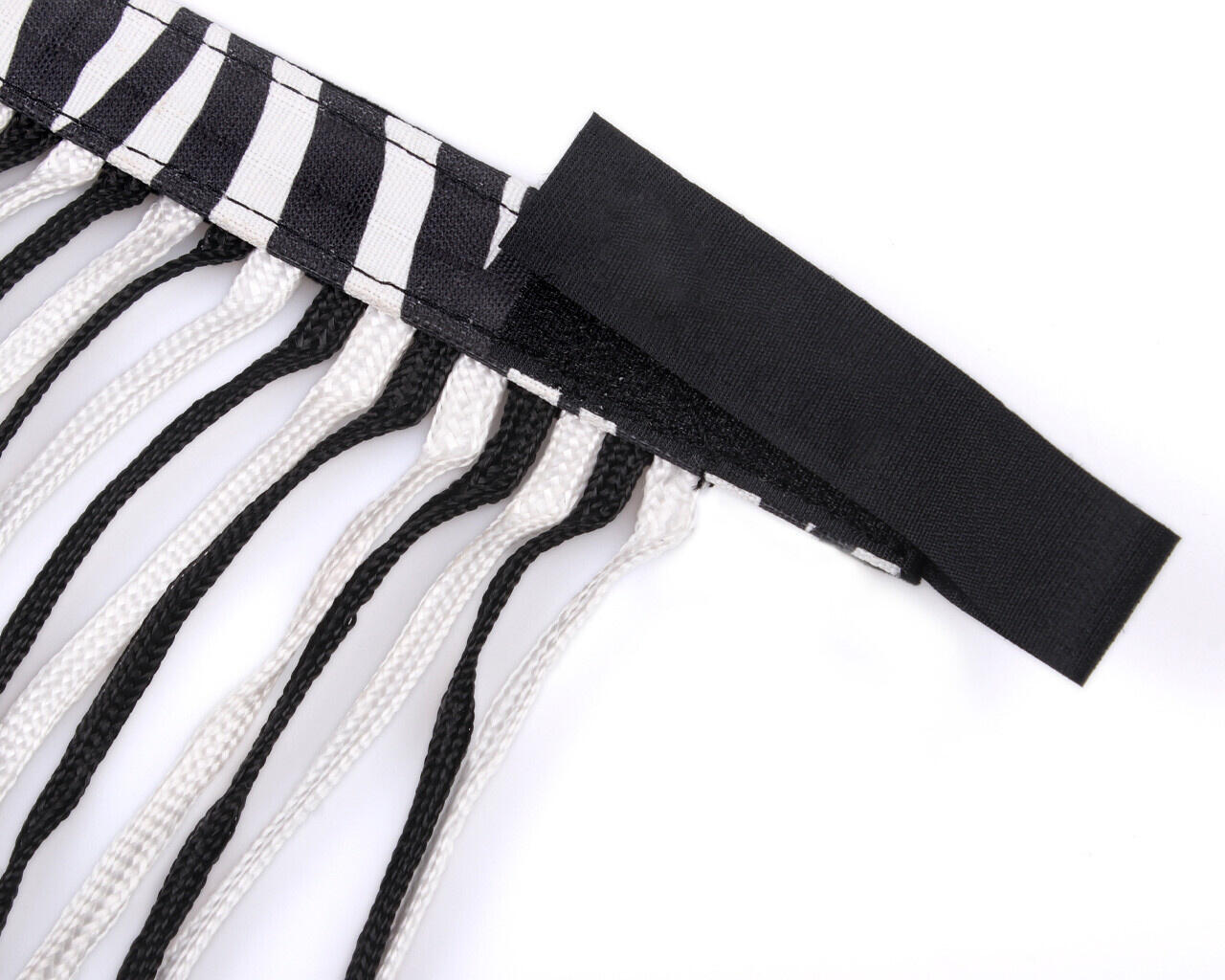 QHP Vliegenfrontriem - Zebra (Shet) 2/3