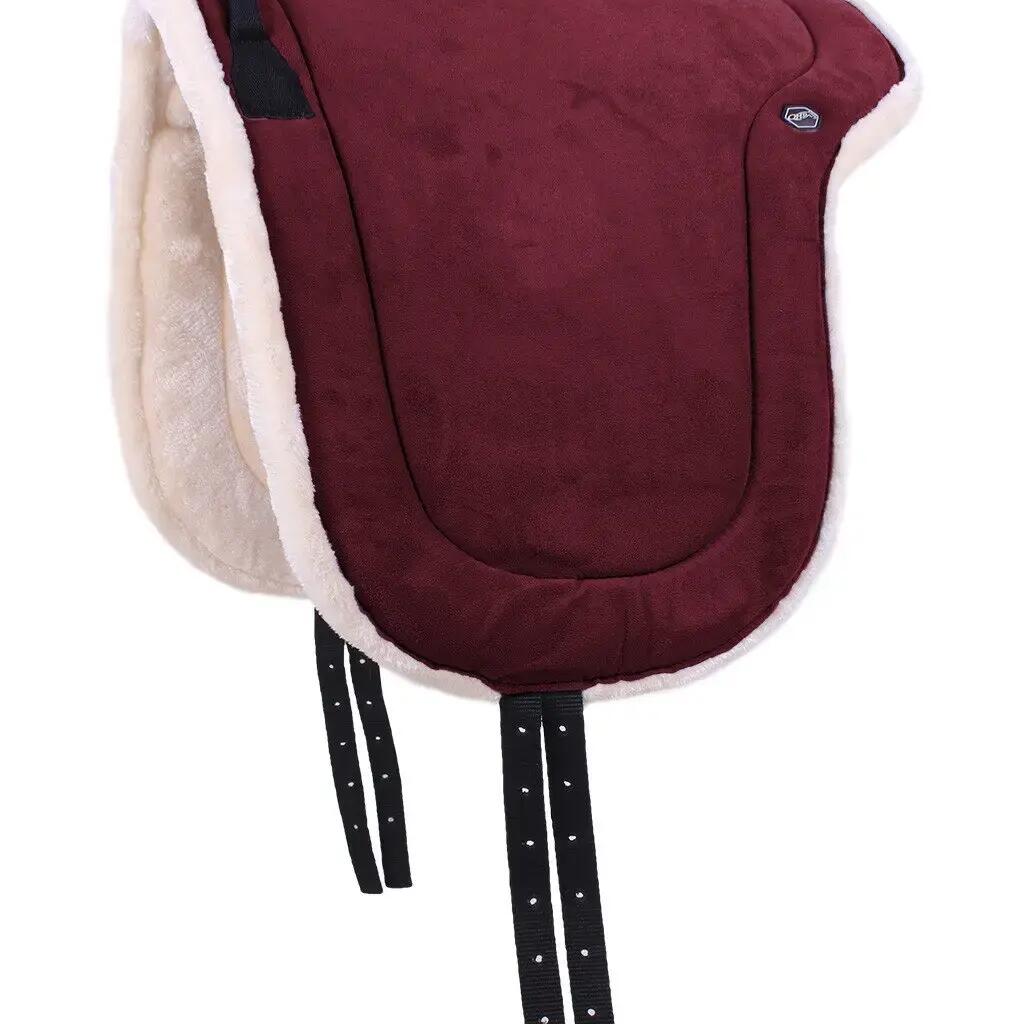 QHP Bareback Pad - Bordeaux (Pony)