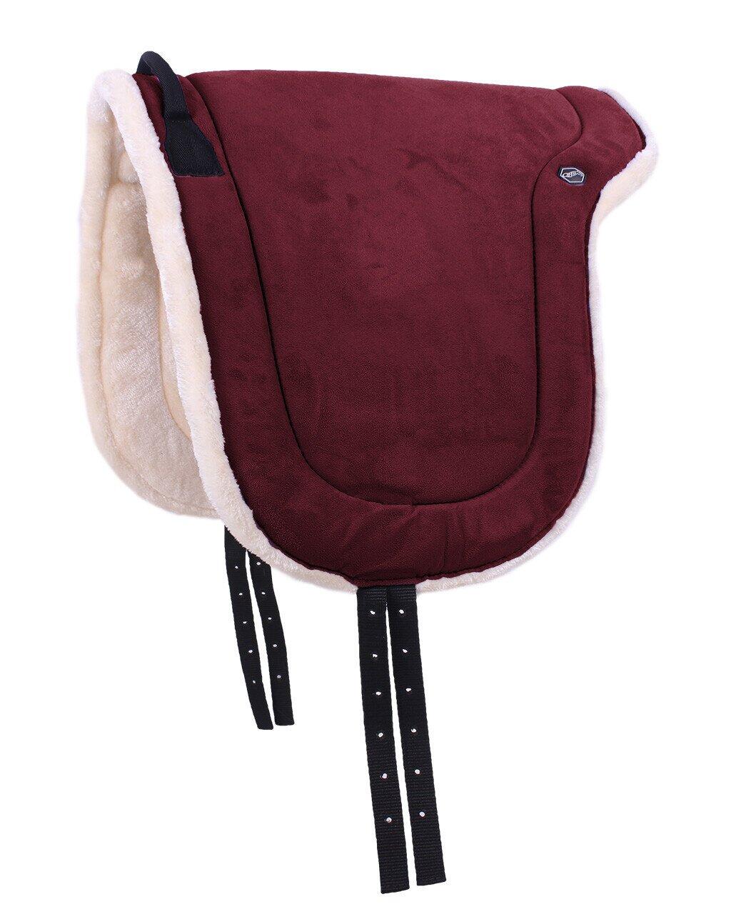 QHP Bareback Pad - Bordeaux (Shet) (Shet) 3/3