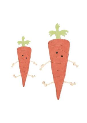 Plüschtier aus Leder in Karottenform BR Equitation