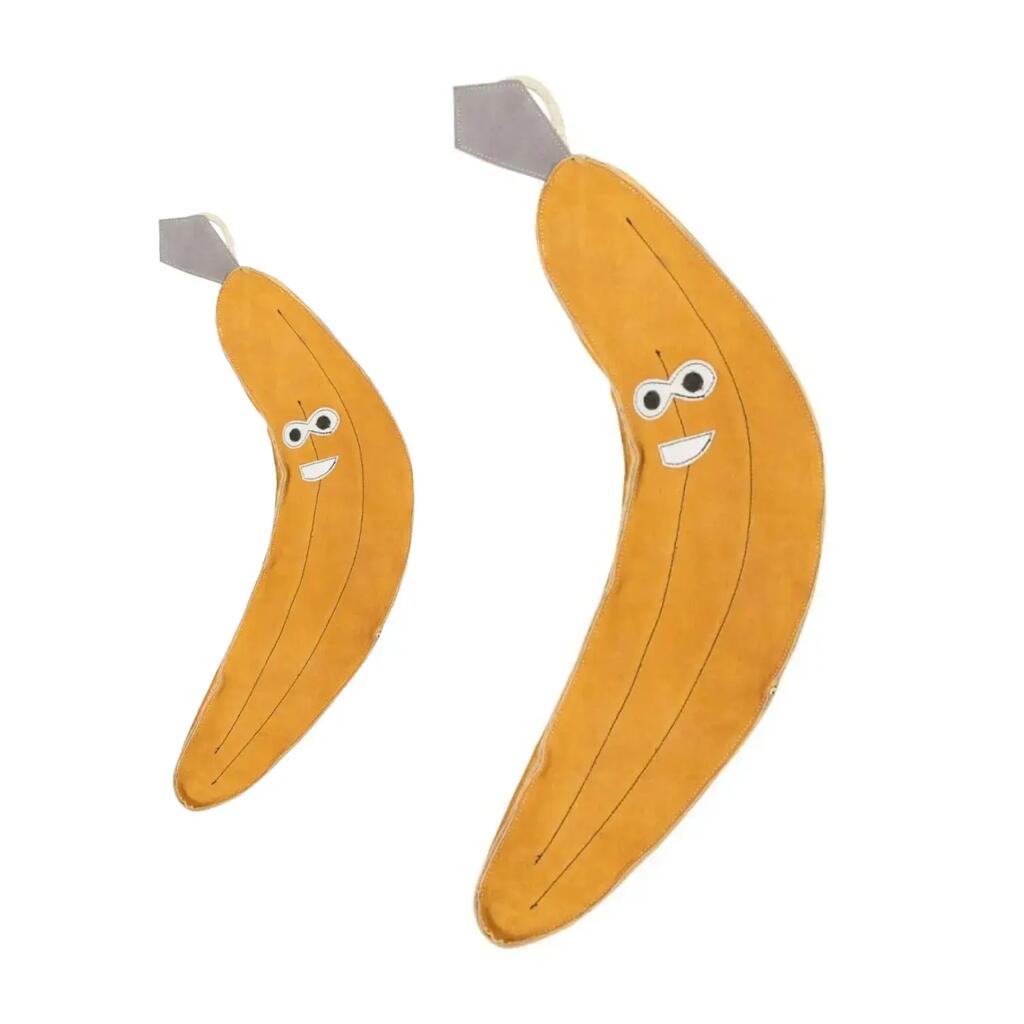 Banana-shaped leather plush BR Equitation
