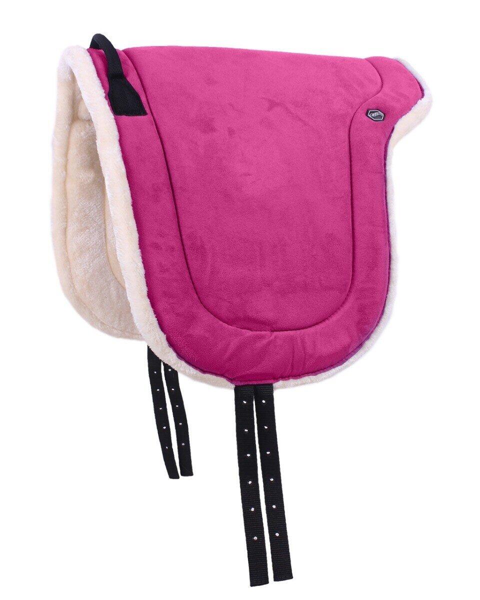QHP Bareback Pad - Fuchsia (Pony) 2/3