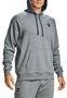 Sweat gris homme Under Armour Rival Fleece Hoodie 4/7