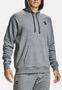 Sweat gris homme Under Armour Rival Fleece Hoodie 5/7
