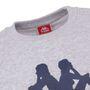 Kappa Sertum RN Sweatshirt, Homme, Fitness, pulls molletonnés, gris 6/7