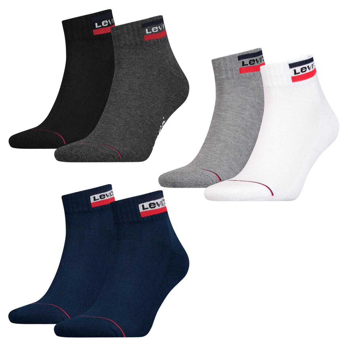 Calcetines Unisex Lote de 2 4/5