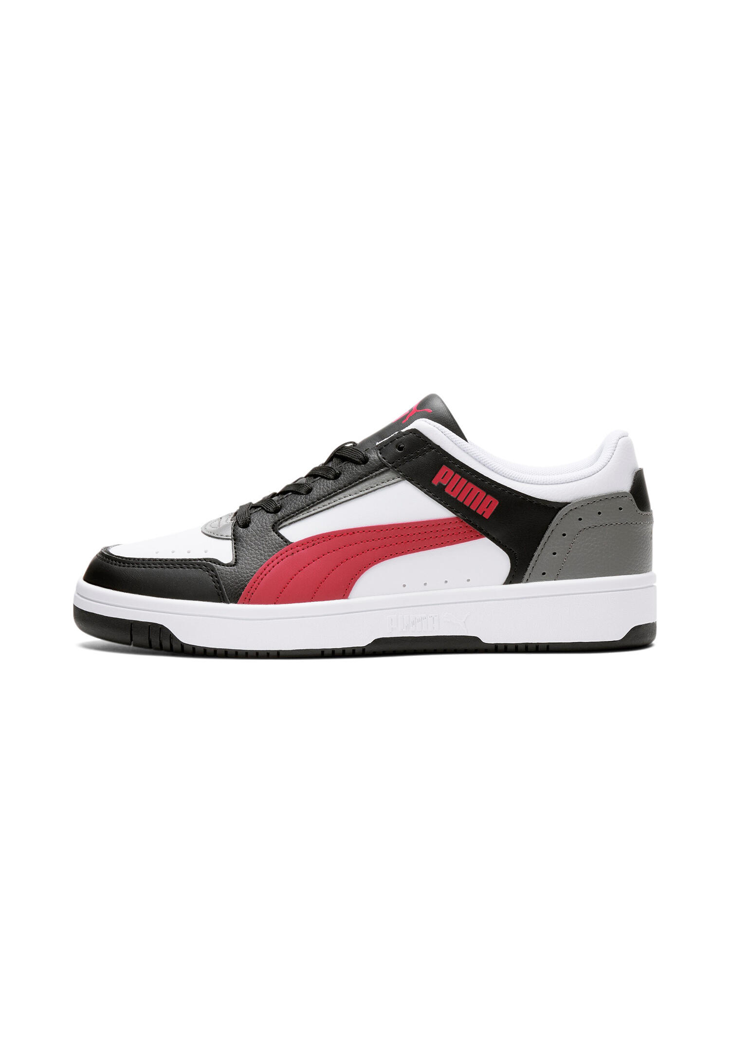 Puma Rebound JOY Low Top Herren Sneaker Sportschuh 380747 weiss rot 7/7