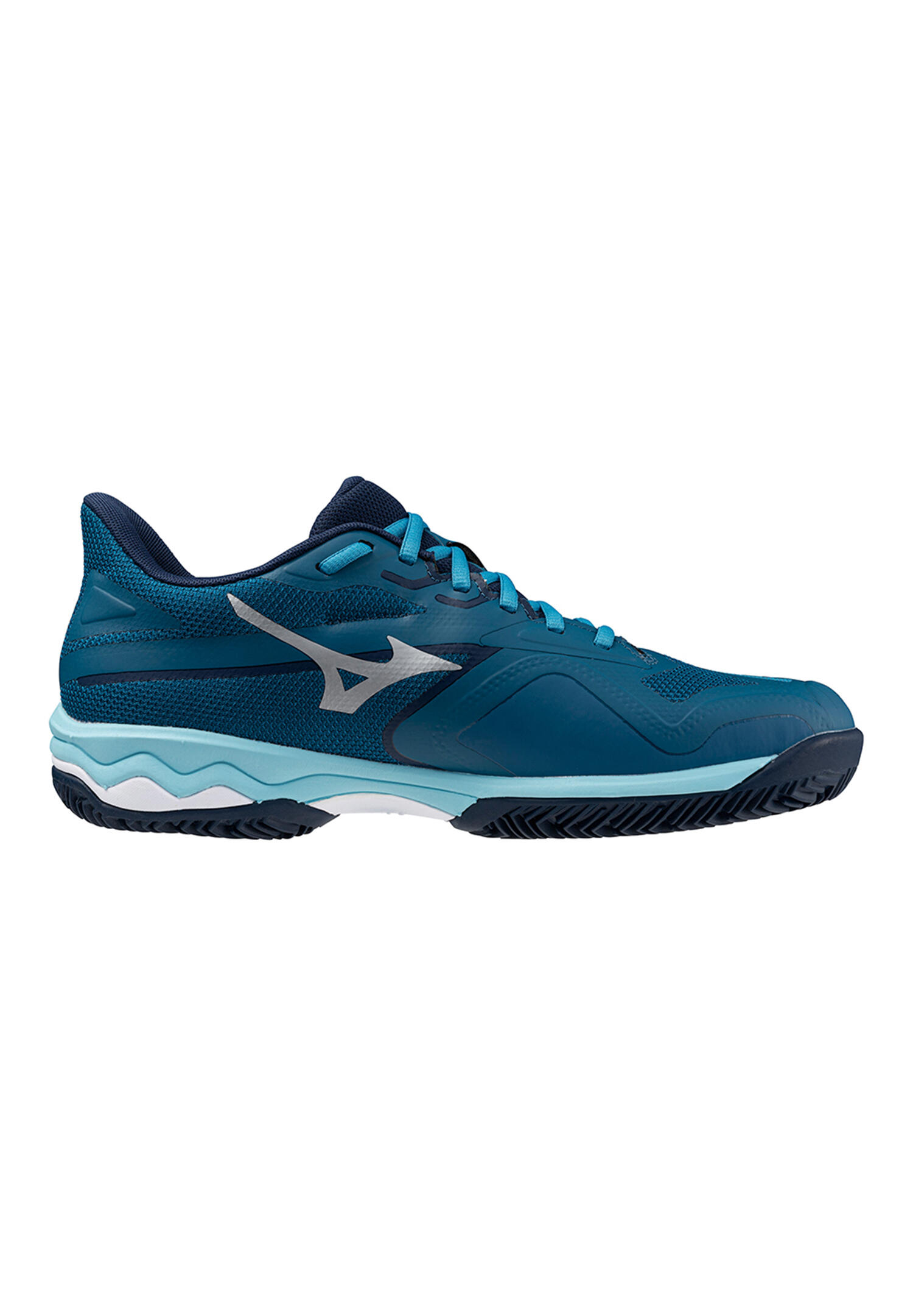 Mizuno WAVE EXCEED LIGHT 2 CC Tennisschuhe Herren 61GC232027 blau 6/7