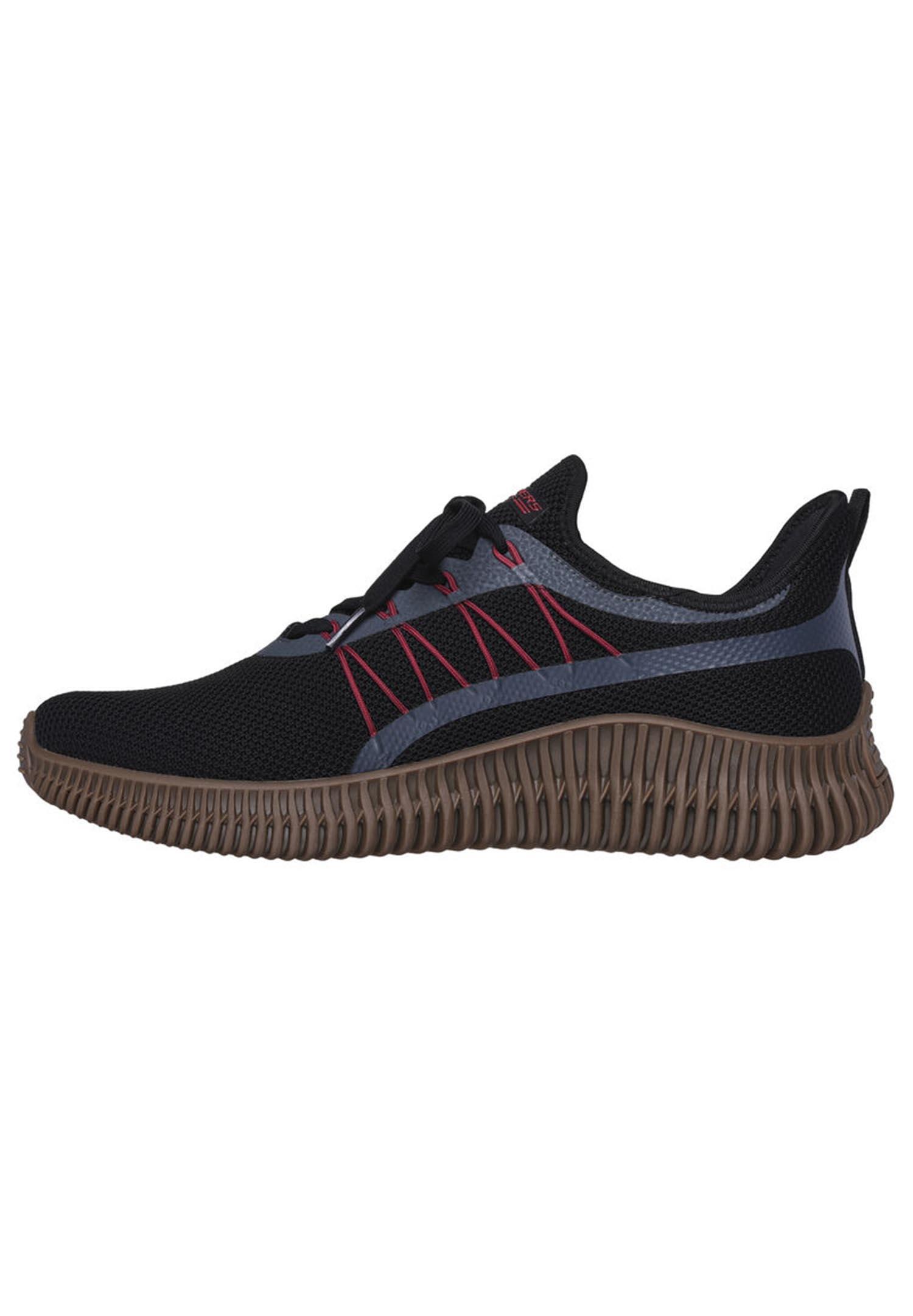 Skechers BOBS GEO Herren Sneaker vegan 118171 BKMT Schwarz/Multi 6/7