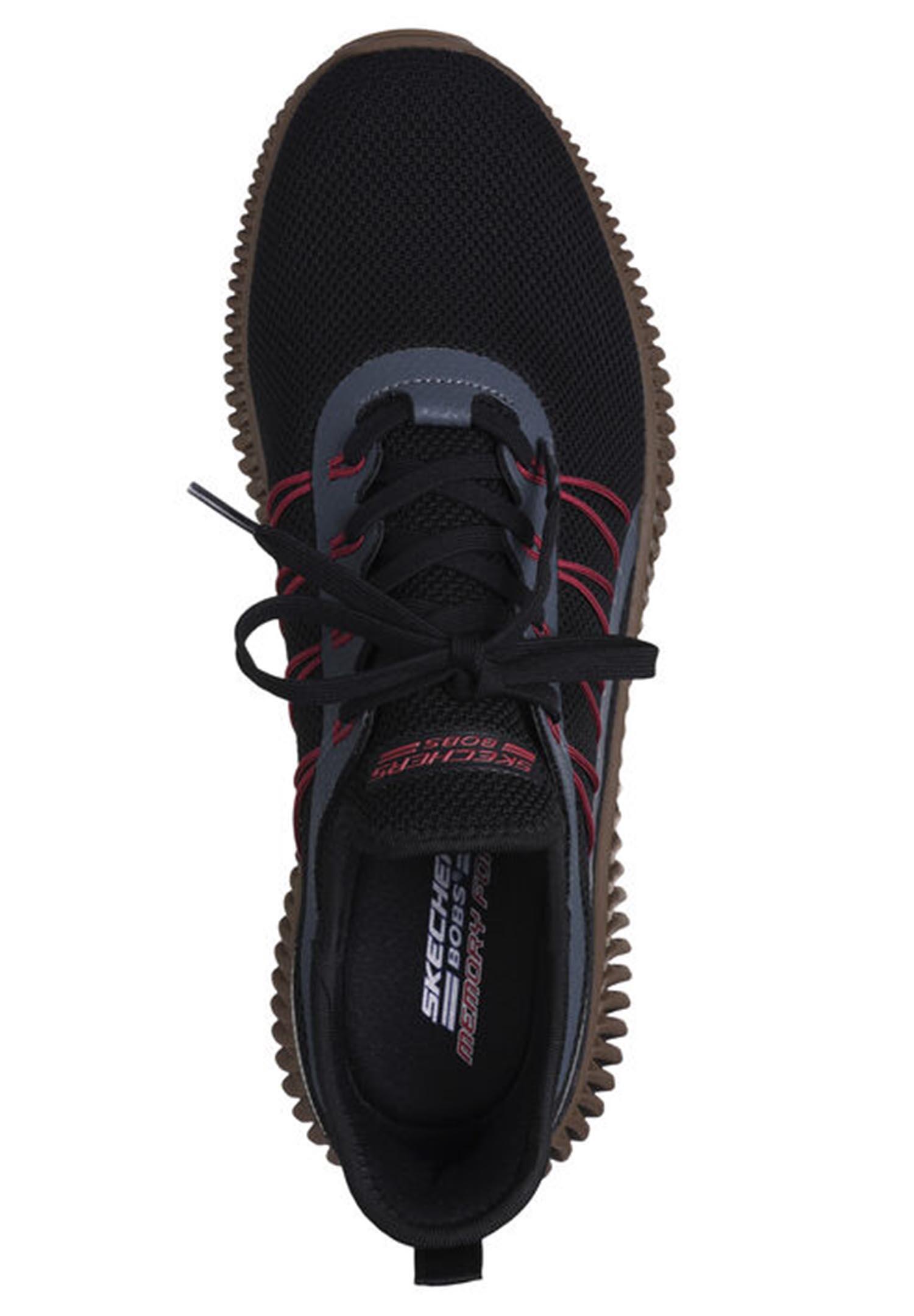 Skechers BOBS GEO Herren Sneaker vegan 118171 BKMT Schwarz/Multi 7/7