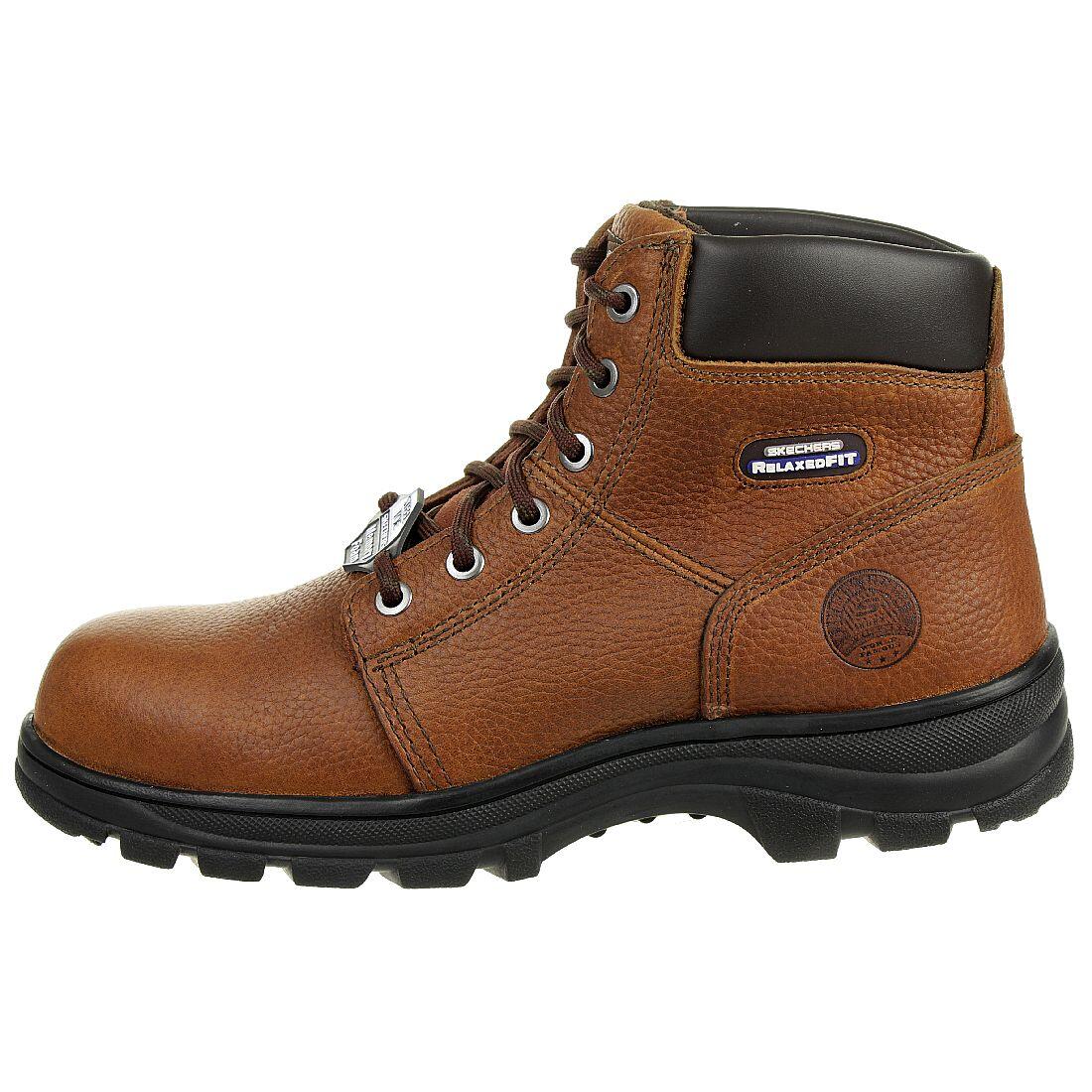 Chaussures Skechers Workshire Brun 3/7