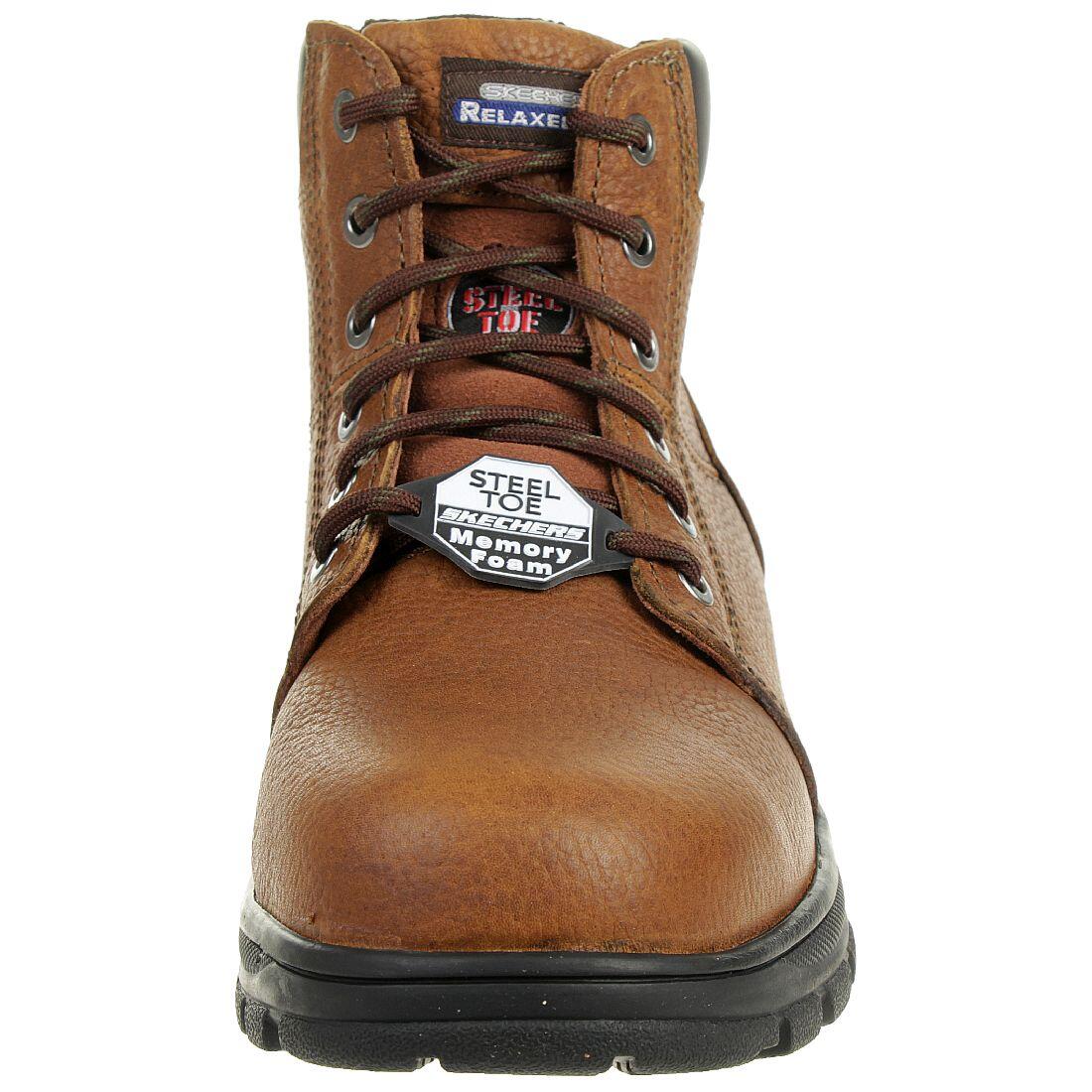 Chaussures Skechers Workshire Brun 2/7