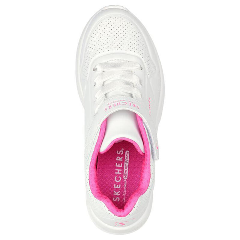 Pantofi Sport Skechers Model Uno Lite Culoare Alb