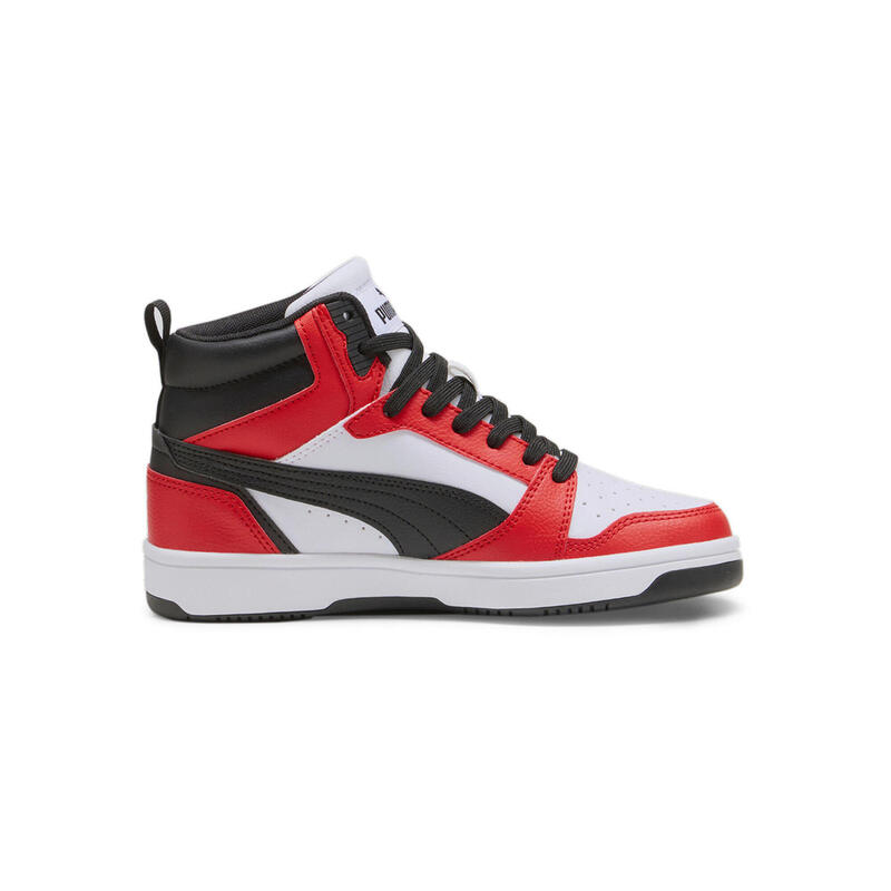 Zapatillas Deportivas Niños PUMA REBOUND V6 MID JR Rojo