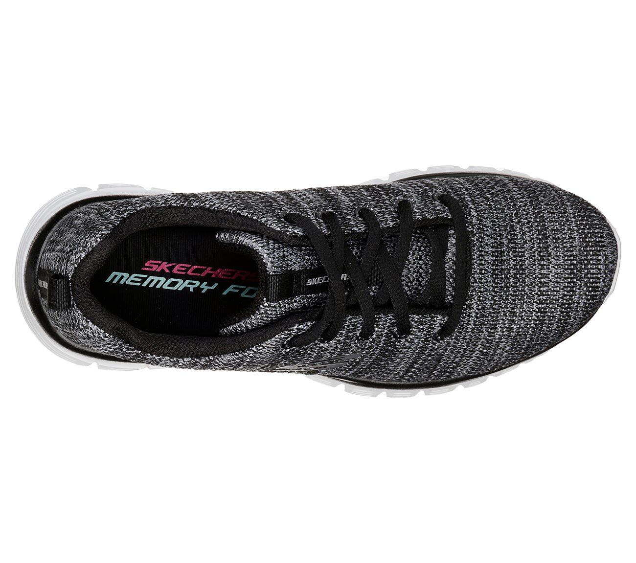 Baskets Skechers Graceful Twisted Fortune Noir 2/5